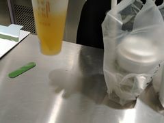 木瓜乳酪茶-叶子与茶(苏宁广场店)