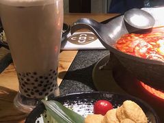 大红袍珍珠奶茶-湊湊火锅·茶憩(东城民盈国贸城店)