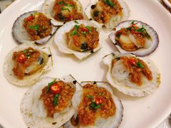 蒜蓉粉丝蒸扇贝-营口路海鲜市场