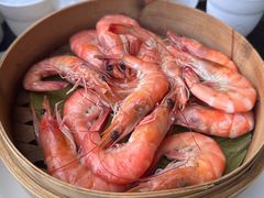 白灼基围虾-朴墅(西湖青芝坞店·杭帮菜·家宴.14年的店)