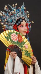 -后宫·古装汉服京剧儿童亲子全家福摄影