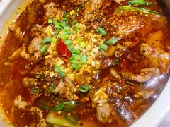 水煮肉片-绿茶餐厅(华联万柳店)