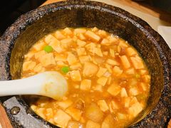 鸡汤虾仁豆腐-绿茶餐厅(广州天河城店)