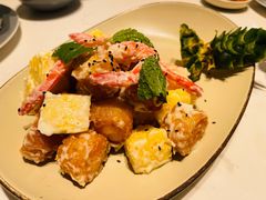 菠萝油条虾-鹿港小镇(悠唐店)