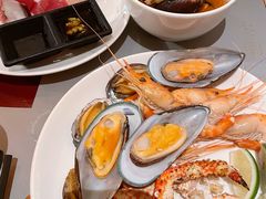 秘制麻辣舟山小海鲜-怡咖啡海鲜自助餐厅(浦东香格里拉店)