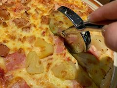 培根鸡肉双拼披萨-萨莉亚意式餐厅(杭州滨江天街店)