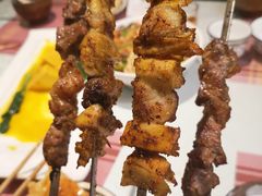 烤羊肉串-巴依老爷新疆美食(清华东门店)