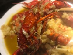 金汤蒜蓉小龙虾-京韵胡同·酱香羊蝎子火锅涮肉(长寿路店)