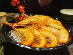 冰镇醉沼虾-乔街深夜食堂·台州菜·高压锅生蚝(杭州总店)