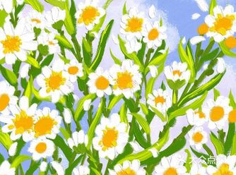 画卷里的春天见了好想学画画