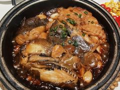 大份碟鱼头-双合园·海鲜水饺青岛菜(万佳广场店)