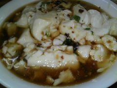 搅拌好的豆腐脑-聚香斋(东关街店)