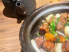 啫厚切牛肉粒-啫两手·啫啫煲·小饭堂(龙城万科里店)