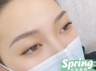 终于去纹眉辣!因为我眉毛属于很稀疏然后又很短的那种每