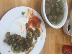 芹菜牛肉丸汤-福祥厦门小馆(舟孟北路店)