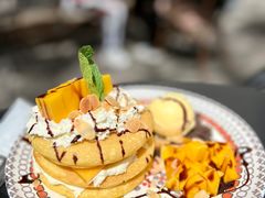 芒果冰淇淋松饼-VESH COFFEE(定西路店)
