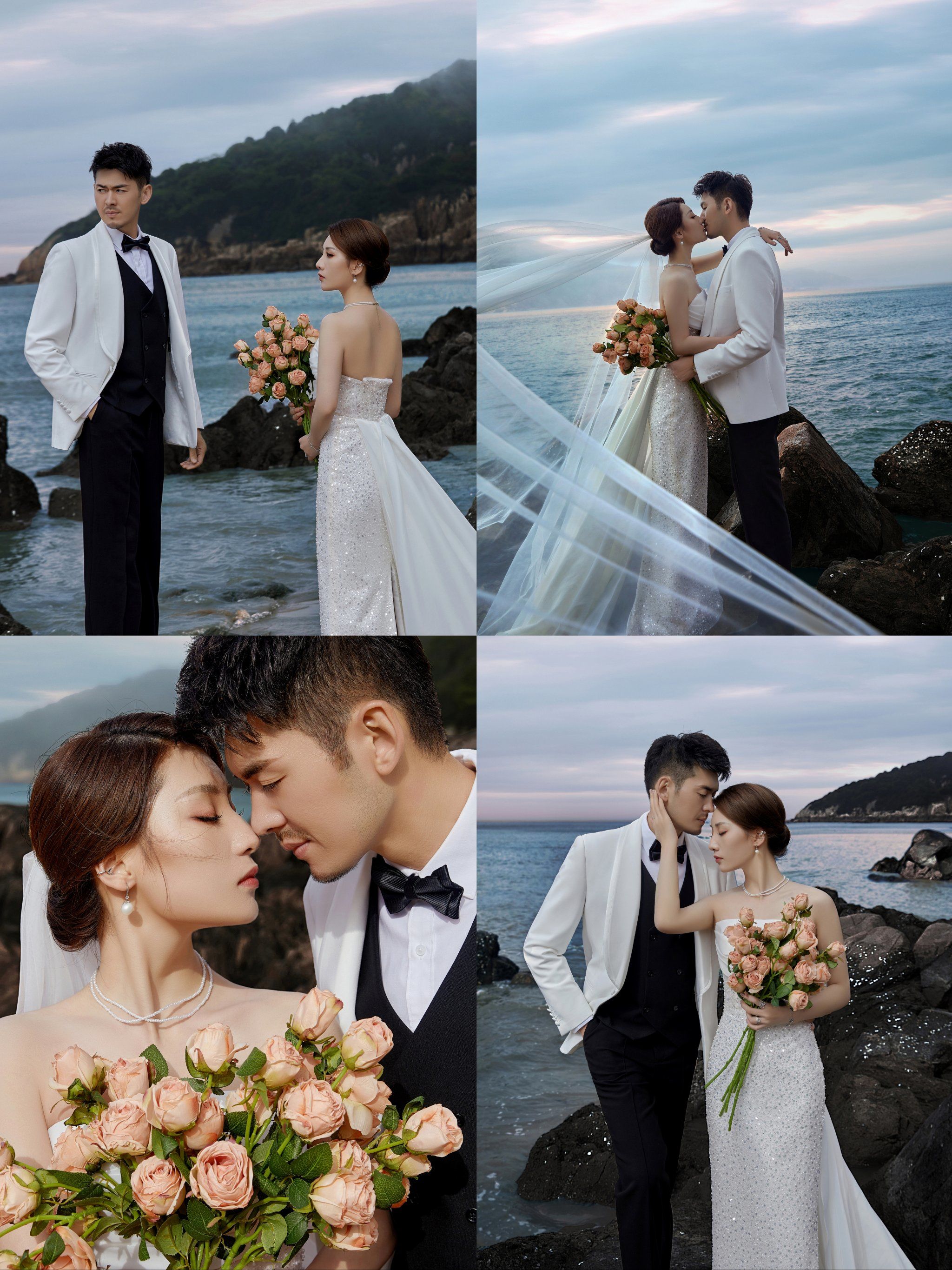 舟山海景旅拍婚纱照🌊邂逅蓝色浪漫💙