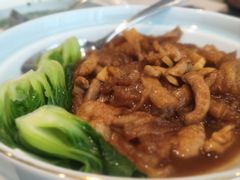 虾籽三鲜烩蹄筋-同里湖大饭店-怡景轩中餐厅(同里古镇店)