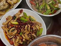 宫爆板筋-胖哥家藏菜(护国路店)