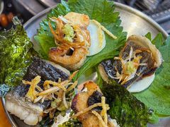 -围炉肉舍•炭烤活鳗•丹东海鲜烤肉(步行街店)