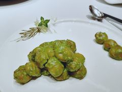 石斛汁沙拉虾球-品粹徽园·家常安徽菜