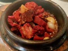 莲菜焖排骨-汉唐宴长安食府