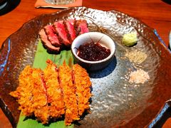风味和牛拼盘-山杏yama-katsu·吉列炸物