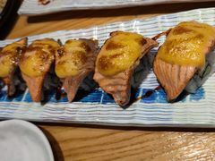 鲑鱼皮加州卷-万岁寿司(万国店)