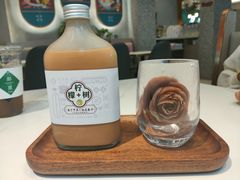 冠军玫瑰冰奶茶-柠檬树茶餐厅(海雅缤纷城店)
