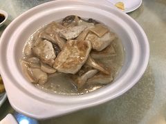 杂菌豆腐煲-长春观斋补堂素菜馆