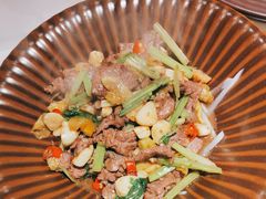 小炒黄牛肉-秋色客家菜(南山店)