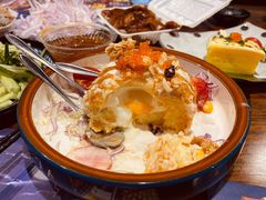炸温泉蛋土豆泥沙律-仙隐小鹿中華の日料(正弘城店)