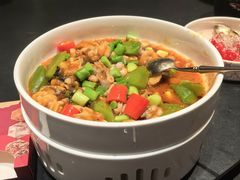 香辣紫苏牛蛙煲-锦楼·臻选新杭帮(正大广场店)