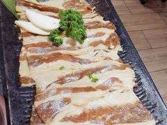 -草家酱蟹炭火烤肉店(珲春南路一店)