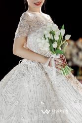 点击看大图 -艾米丽婚纱礼服