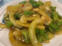 青椒炒青番茄子-不倒翁·安徽名菜楼(步行街店)