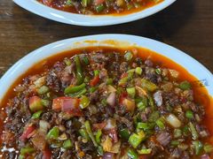 -歹歹的加个面过油肉拌面