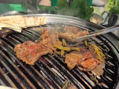 山葵花拌牛肉-山葵说·泥炉烤肉(泰达时尚E街区店)