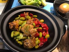 毛豆辣子鸡-老娘舅(富都广场店)