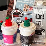 上海新绮圣诞咖啡馆🎄可可爱爱的mini圣诞帽