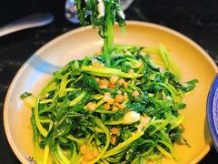 清炒鸡毛菜-兰溪小馆(东直门簋街店)