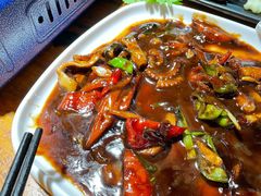 更换的活八爪鱼-捞围鲜·港式打边炉(海阳路店)