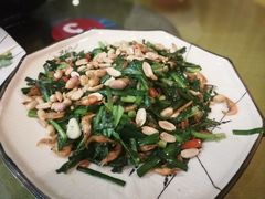 韭菜炒虾-台山第一家兴华黄鳝饭·黄鳝婆(开平店)
