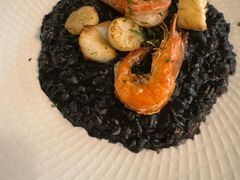 威尼斯海鲜墨鱼汁烩饭-Ponte 意大利餐厅