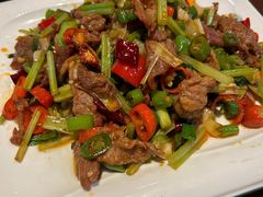 小炒黄牛肉-老兰家传统烧烤炒菜泡馍(小南门店)