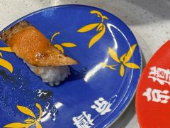 沙拉焦糖三文鱼-京樽回転寿司(奥林匹克店)