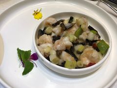 菌香虾球-鲁班张葱烧海参(马庄街店)