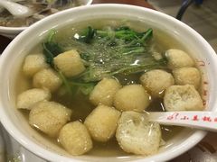 油豆腐粉丝汤-小姜锅贴(凤凰街店)