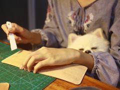 制作过程-零几体验diy皮具工作室(振业城店)