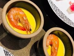 鲜虾松茸蒸蛋-西藏饭店·亚克·食光自助餐厅(文殊院店)